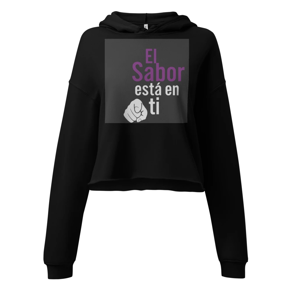 Women's Cropped Hoodie | Bella + Canvas 7502
