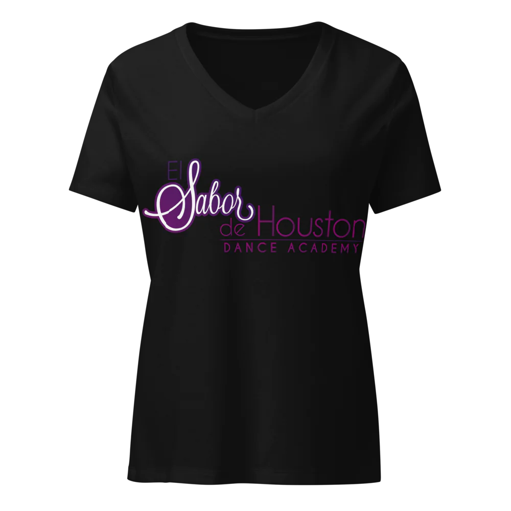 Women's Relaxed V-Neck T-Shirt | Bella Canvas 6405CVC