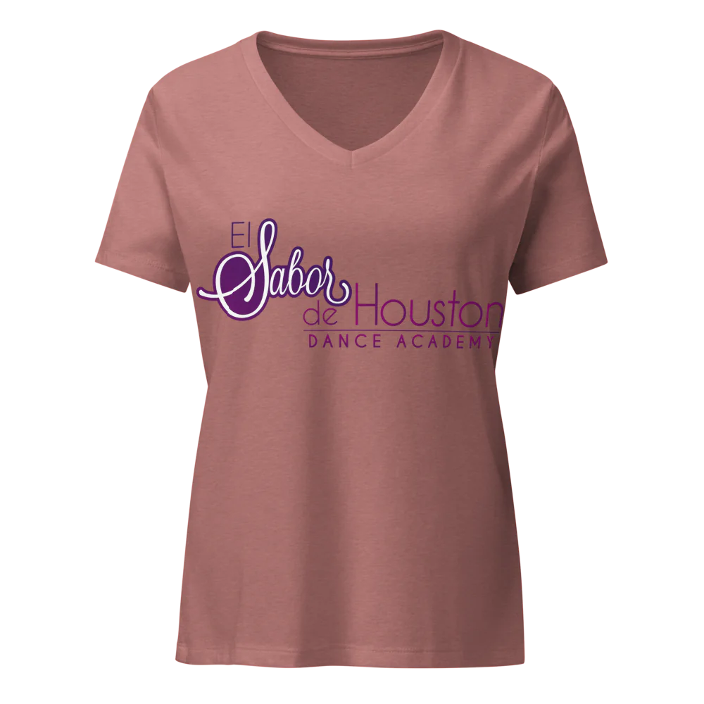 Women's Relaxed V-Neck T-Shirt | Bella Canvas 6405CVC
