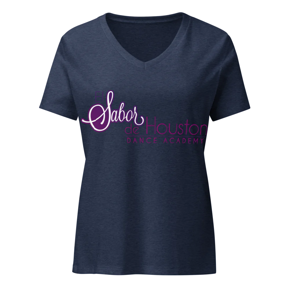 Women's Relaxed V-Neck T-Shirt | Bella Canvas 6405CVC